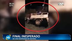 “Gira” de despedida de soltero en motocarro acaba en vuelco