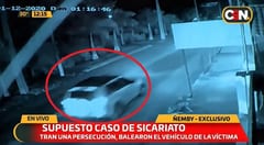 Revelan imágenes de persecución que acabó en asesinato en Ñemby