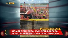 Explosión en barcaza acaba con la vida de un trabajador en Chaco’i
