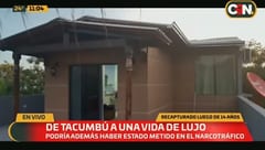 Reo que escapó en una congeladora residía en medio de lujo