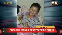 Niño desaparece en aguas del Arroyo Yhaguy