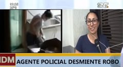 Policía grabada “guardando dinero” cuenta su verdad