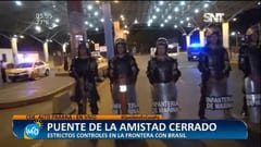 El Puente de la Amistad está prácticamente sin movimiento