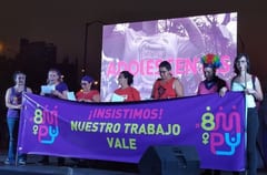 Mujeres exigen lugares seguros para trabajar y sindicalización