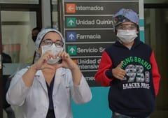 Dan de alta a niño que recibió corazón a inicios de la cuarentena