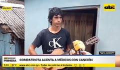 Joven alienta al personal de blanco con adaptación de 13 Tuyutí