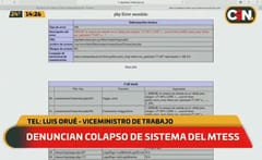 Colapsa web de Trabajo a causa de cantidad de pedidos de suspensión