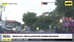 Salida masiva se nota en el tránsito
