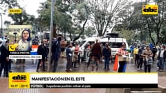 Pobladores de Alto Paraná se manifiestan solicitando ayuda del Estado