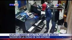 Delincuentes se llevan G. 700 millones de embotelladora