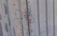 Balean polideportivo por sospecha de albergar a pacientes de Covid-19