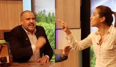 Fuerte discusión entre exministro y médica llega a las lágrimas