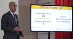 Mazzoleni reporta dos positivos en albergues