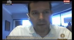 Senador Godoy es interrumpido por sus hijos en plena sesión
