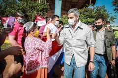 Abdo Benítez destaca obras en el inicio de la Fase 3