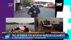 Capturan a extranjeros al intentar ingresar al país