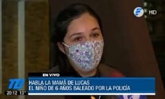 Madre de niño baleado asegura que perdonó a los policías