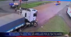 Cámaras captan fatal accidente de mototaxista