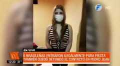 Detienen a seis brasileñas que ingresaron para “fiesta privada”