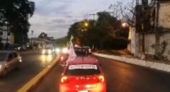 Ciudadanos autoconvocados realizan “caravana anticorrupción”