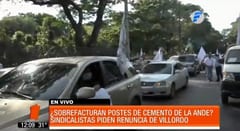 Sindicatos solicitan renuncia del titular de la ANDE
