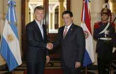 Macri ingresará al país para reunirse con Cartes