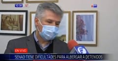 Senad analiza enviar a detenidos a bases militares
