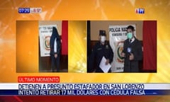 Capturan a sospechoso de intentar una millonaria estafa