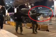 Incidentes y represión durante manifestación en Ciudad del Este