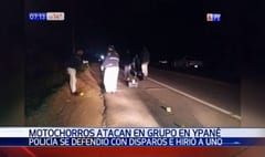 Policía hiere en el ojo a motochorro durante ataque en pandilla