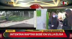 Motochorros intentan raptar a beba en Villa Elisa