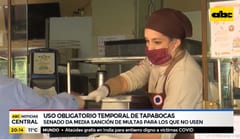 Senado da media sanción a proyecto de uso obligatorio de mascarilla