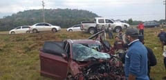 Accidente en Mbocayaty deja dos heridos