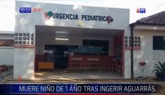 Niño de un año fallece tras ingerir aguarrás