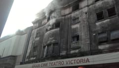Cine Victoria en proceso de limpieza