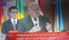 Exvicepresidente desapareció a pocos kilómetros del campamento del EPP