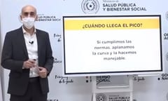 “Es muy probable” que estemos en el pico, afirma Mazzoleni