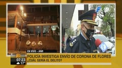 Policía investiga envío de flores porque se hizo “con mala intención”