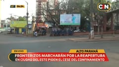 Con manifestaciones, exigen reapertura total de la frontera