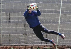 Antony Silva ya practica en Nacional