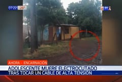 Adolescente muere víctima de cable de alta tensión durante tormenta