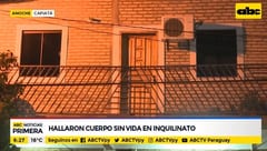 Hallan cadáver en inquilinato en Capiatá