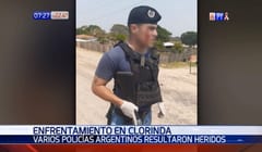Gendarmes sufren heridas tras tiroteo con paseros