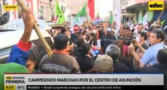 Campesinos se manifiestan y exigen condonación de deudas