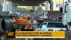 Clausuran por 48 horas cruce de Primer Presidente y Sacramento