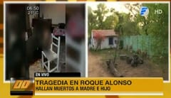 Hallan sin vida a madre e hijo en una vivienda