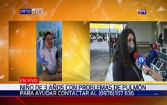 Niño necesita un respirador para seguir viviendo y sus padres piden ayuda