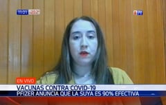 Vacuna demuestra alta efectividad, pero desde Salud piden cautela