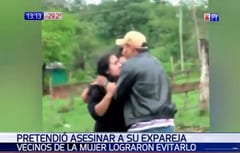 Vecinos salvan a mujer de intento de homicidio por parte de su expareja