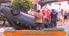 Choque contra columna deja sin energía a barrios de Lambaré